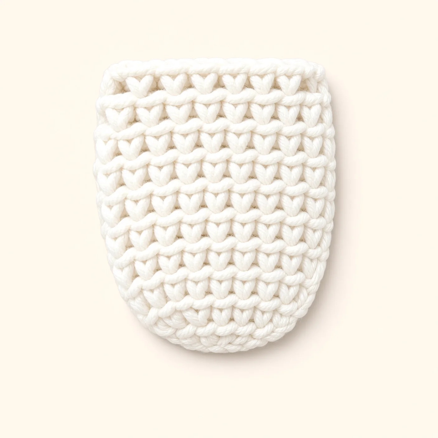 Chicken amigurumi: the finished wing