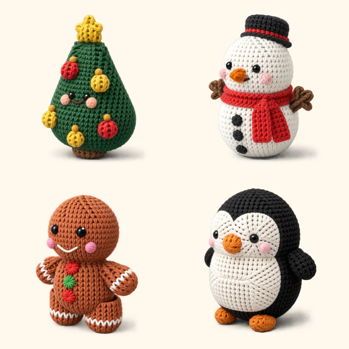 Christmas Amigurumi Patterns: 7 Free Crochet Christmas Toys