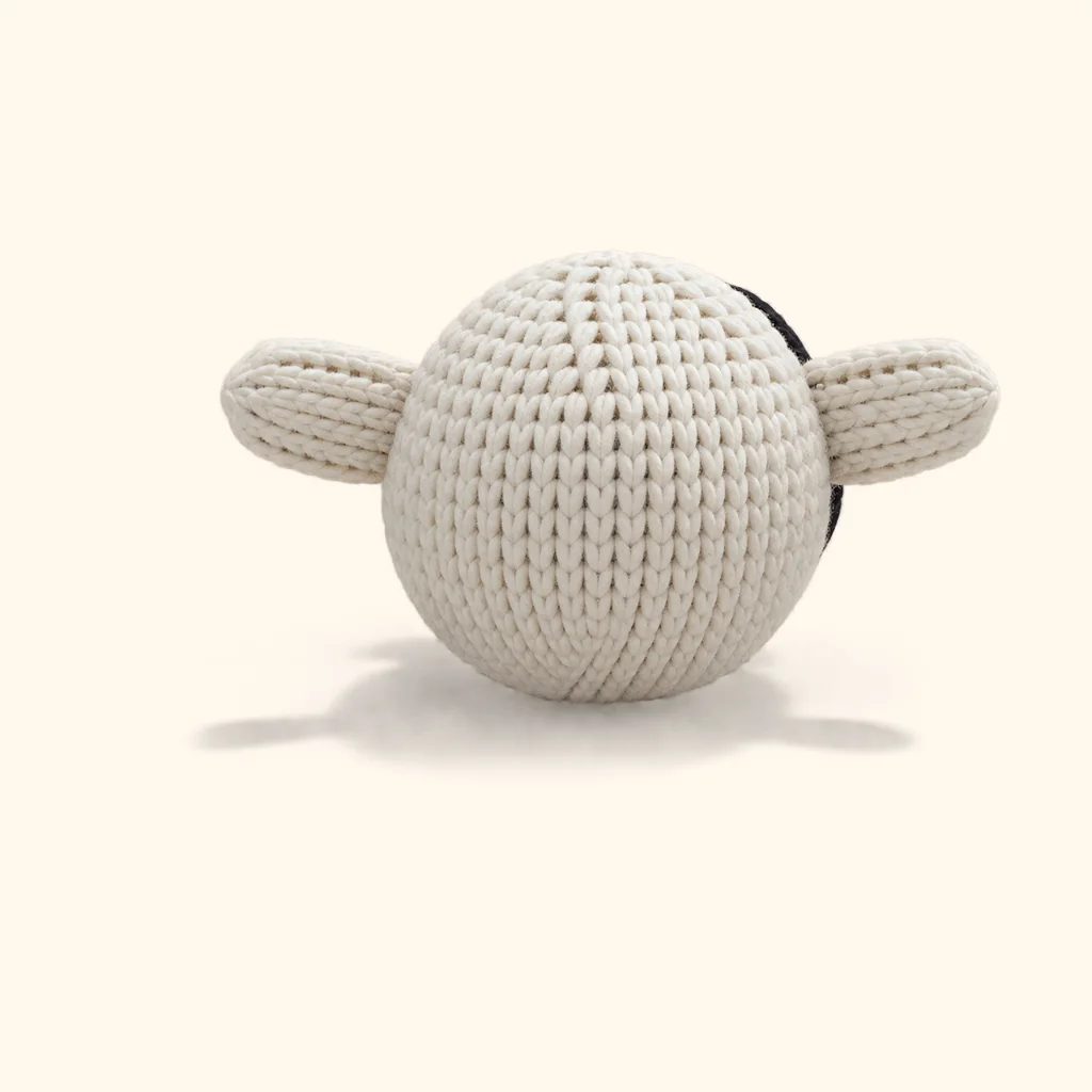 Cow crochet assembly: attach the ears