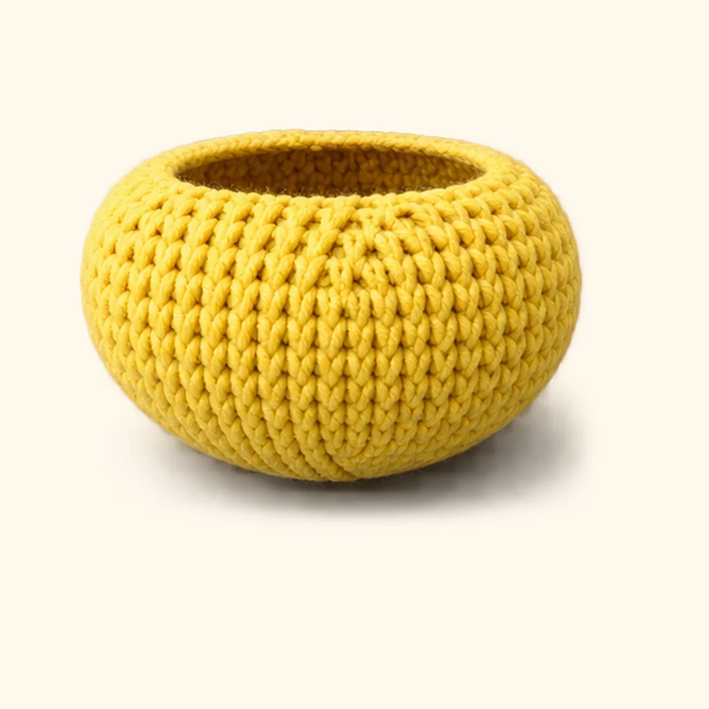 Duck amigurumi: the finished body