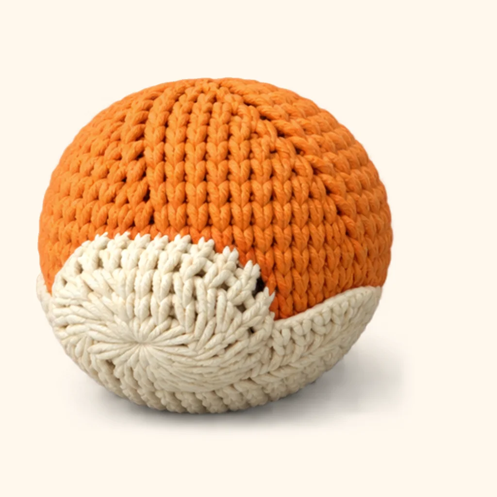 Fox crochet assembly: attach the muzzle