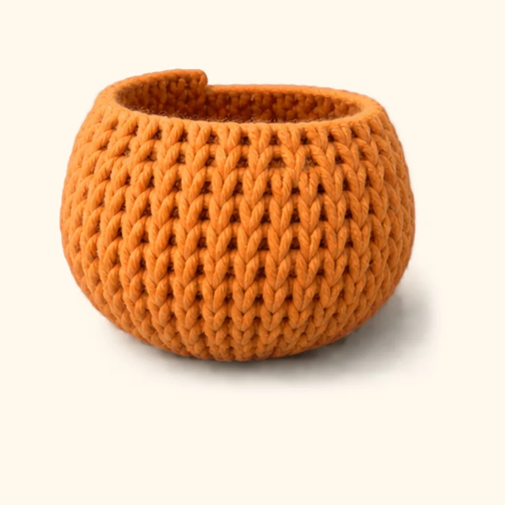Fox amigurumi: the finished body