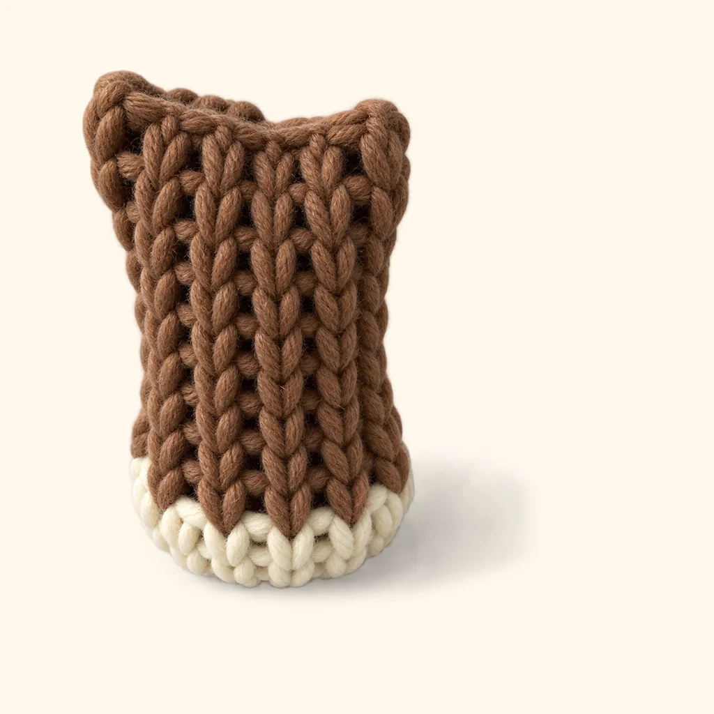 Monkey amigurumi: the finished arm