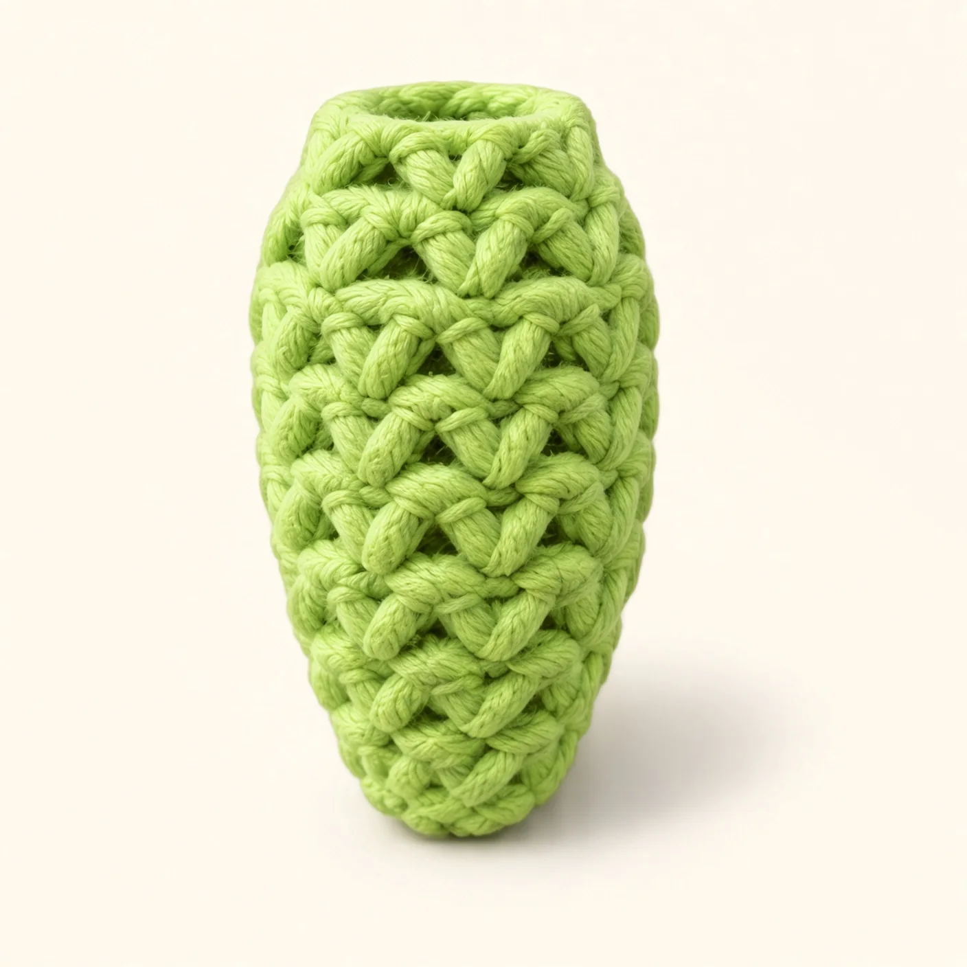Pineapple amigurumi: the finished outer pea leaf