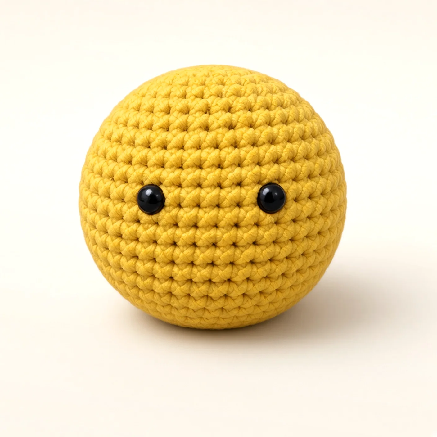 Pineapple amigurumi: the finished pineapple body