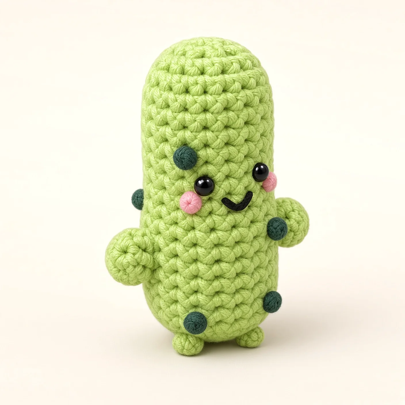 Positive pickle crochet assembly: sew the spot middle back right