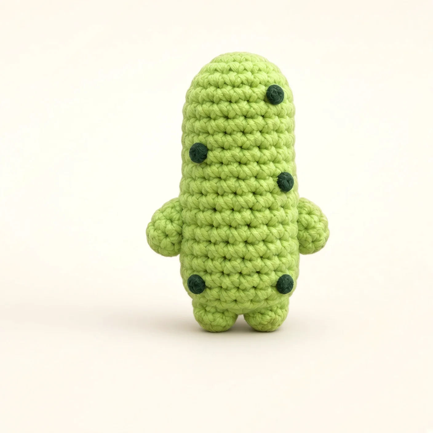 Positive pickle crochet assembly: sew the spots low back