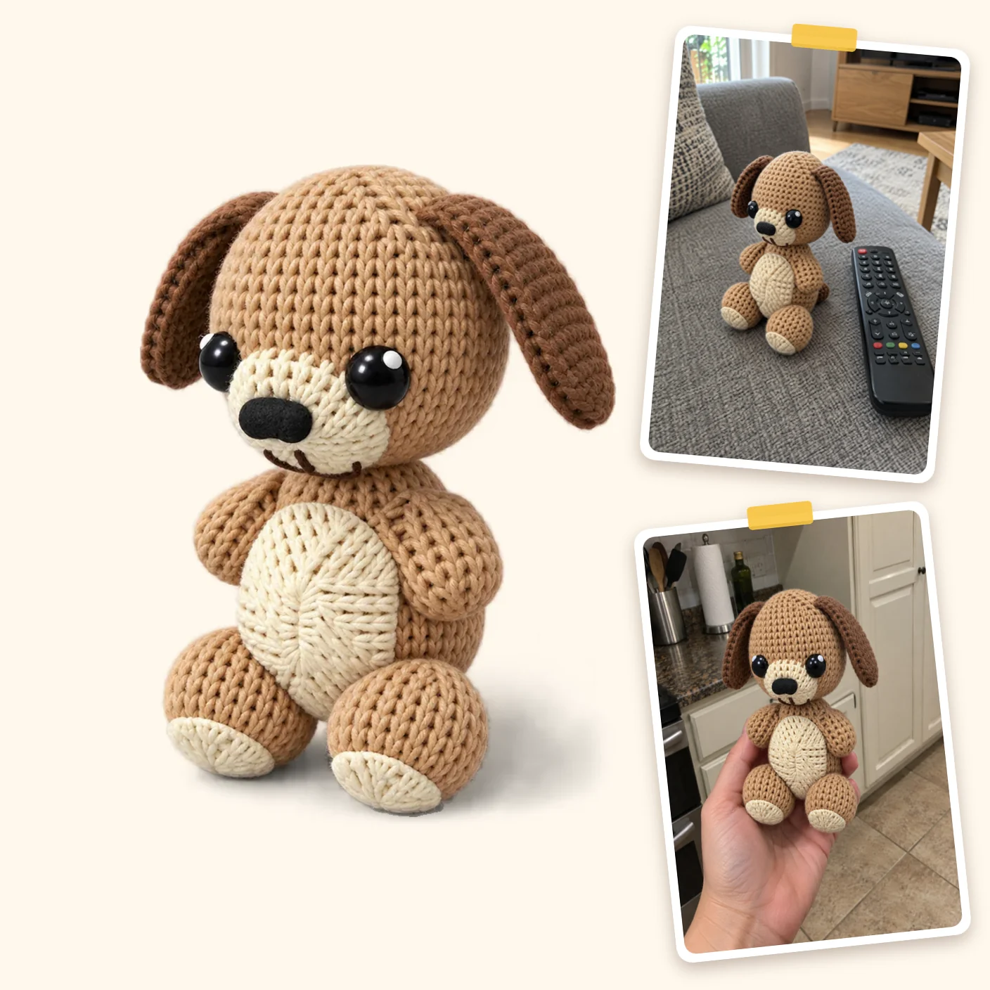 Crochet Dog Pattern: Free Amigurumi Puppy