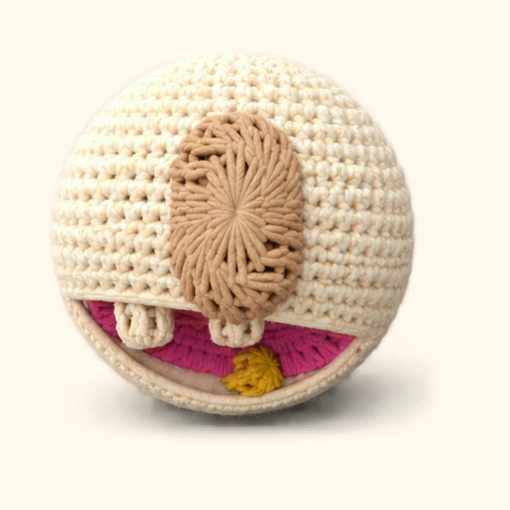 Rogue goat crochet assembly: attach the muzzle