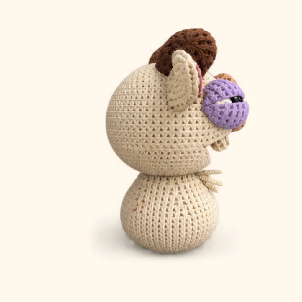 Rogue goat crochet assembly: attach the head