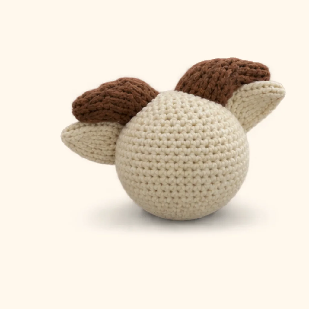 Rogue goat crochet assembly: attach the ears