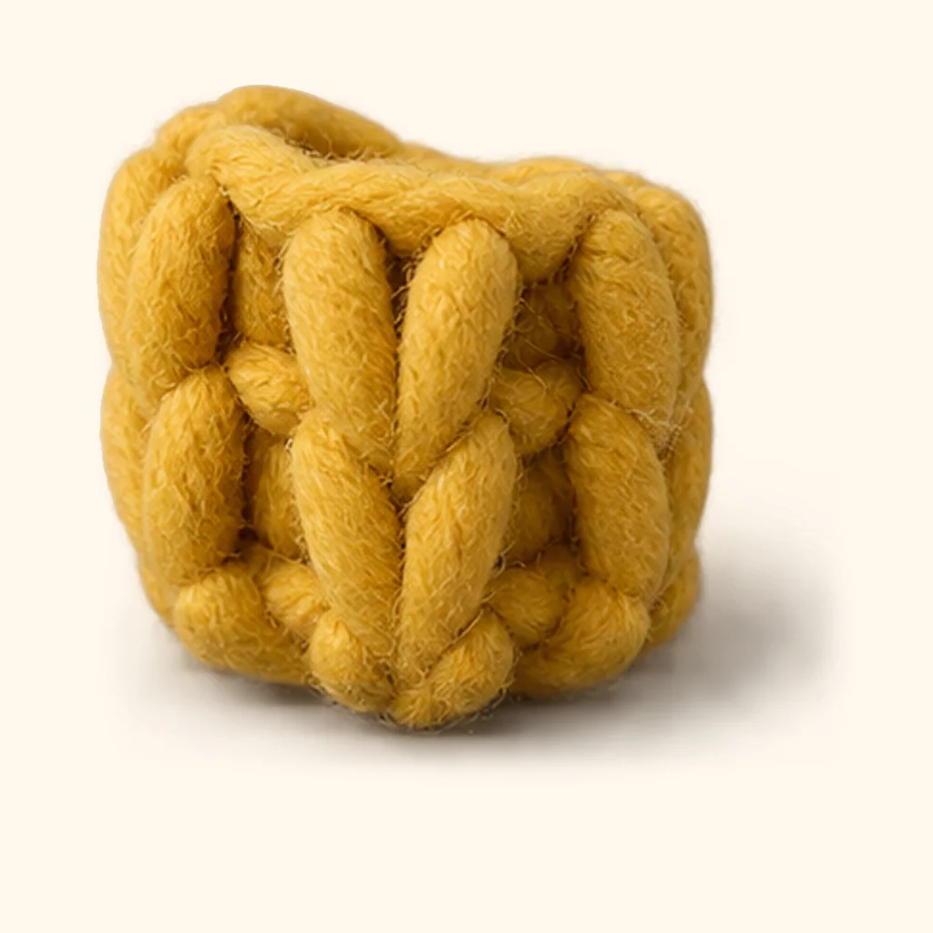 Rogue goat amigurumi: the finished gold tooth