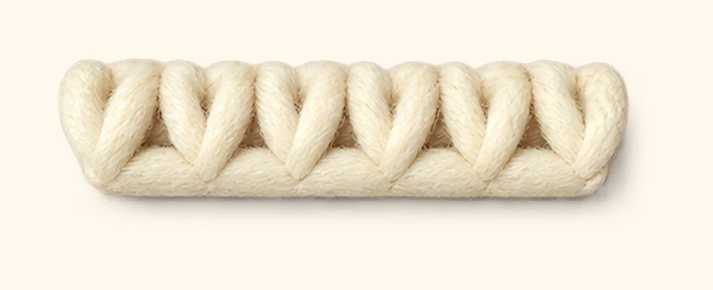Rogue goat amigurumi: the finished hair tuft
