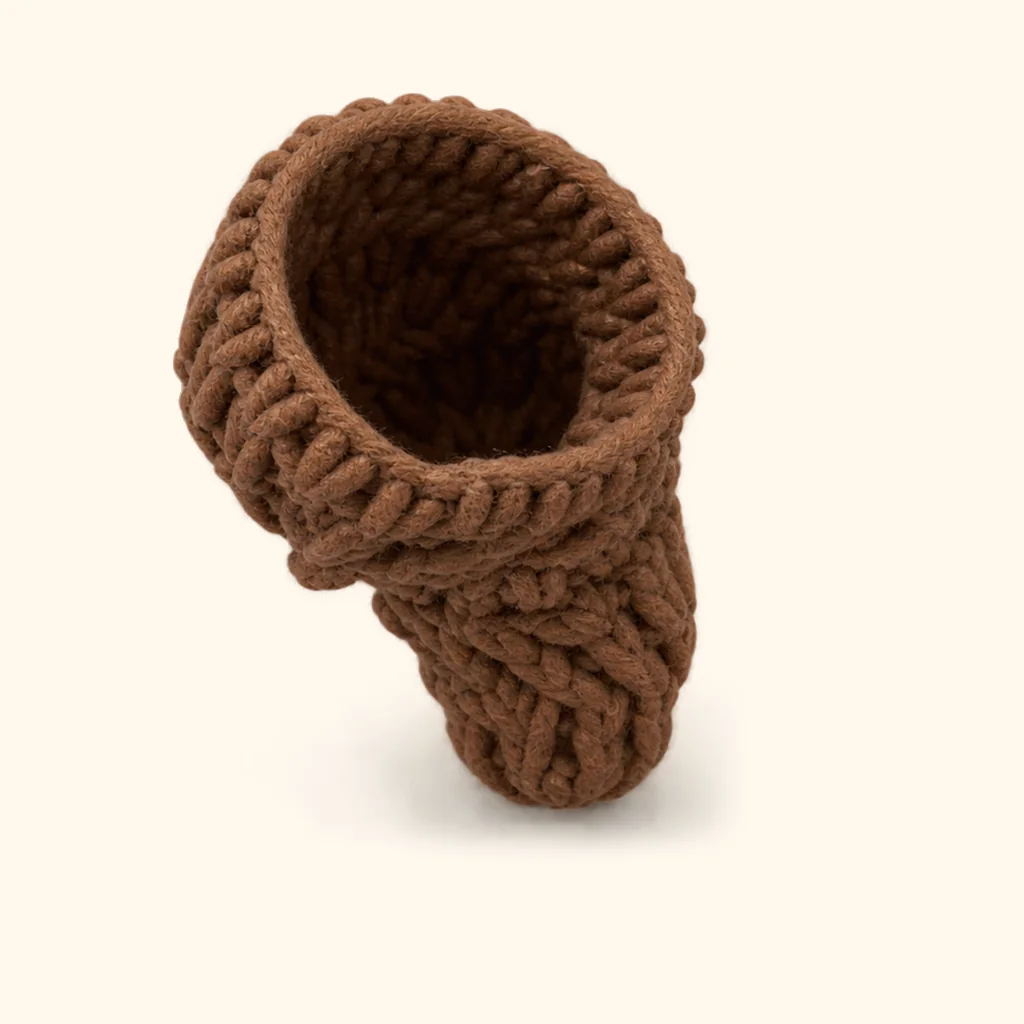 Rogue goat amigurumi: the finished horn